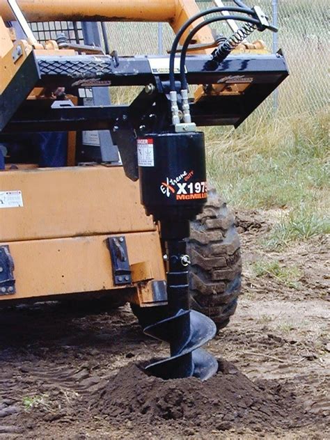 skid steer auger performance